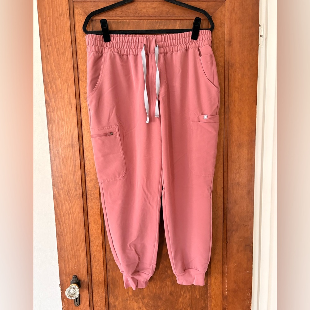Figs Mauve High Waisted Uman Jogger